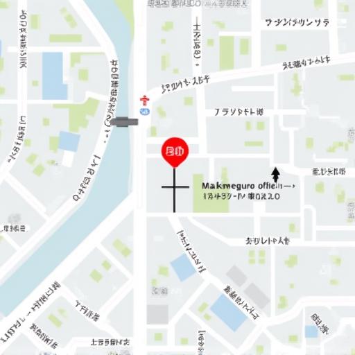 東京都目黒区中目黒のCog Flowerオフィスの地図