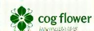 Cog Flower Logo